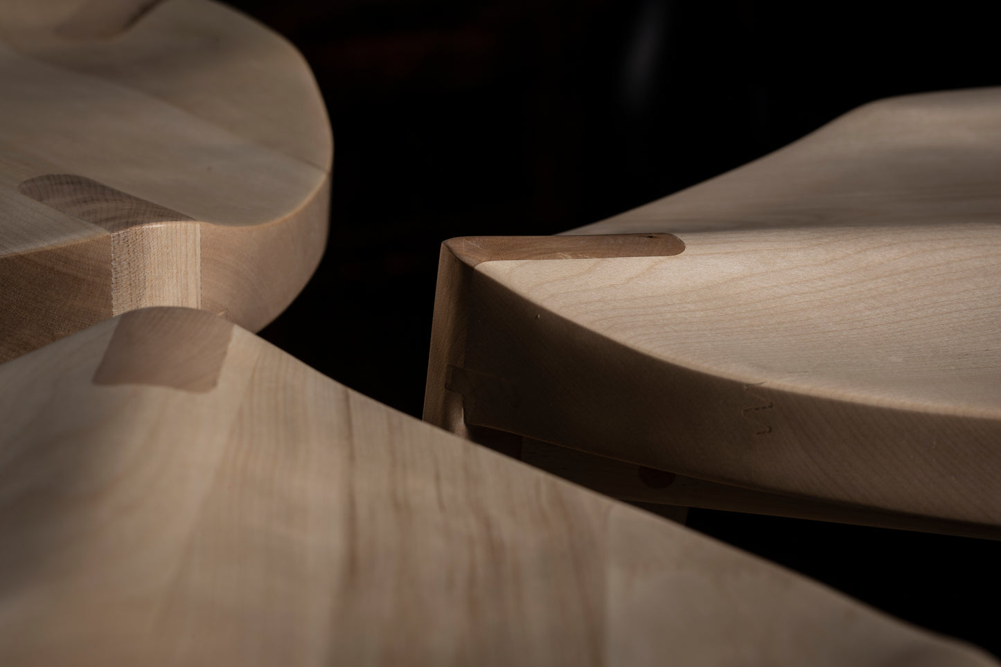 Ash Wood Bar Stool