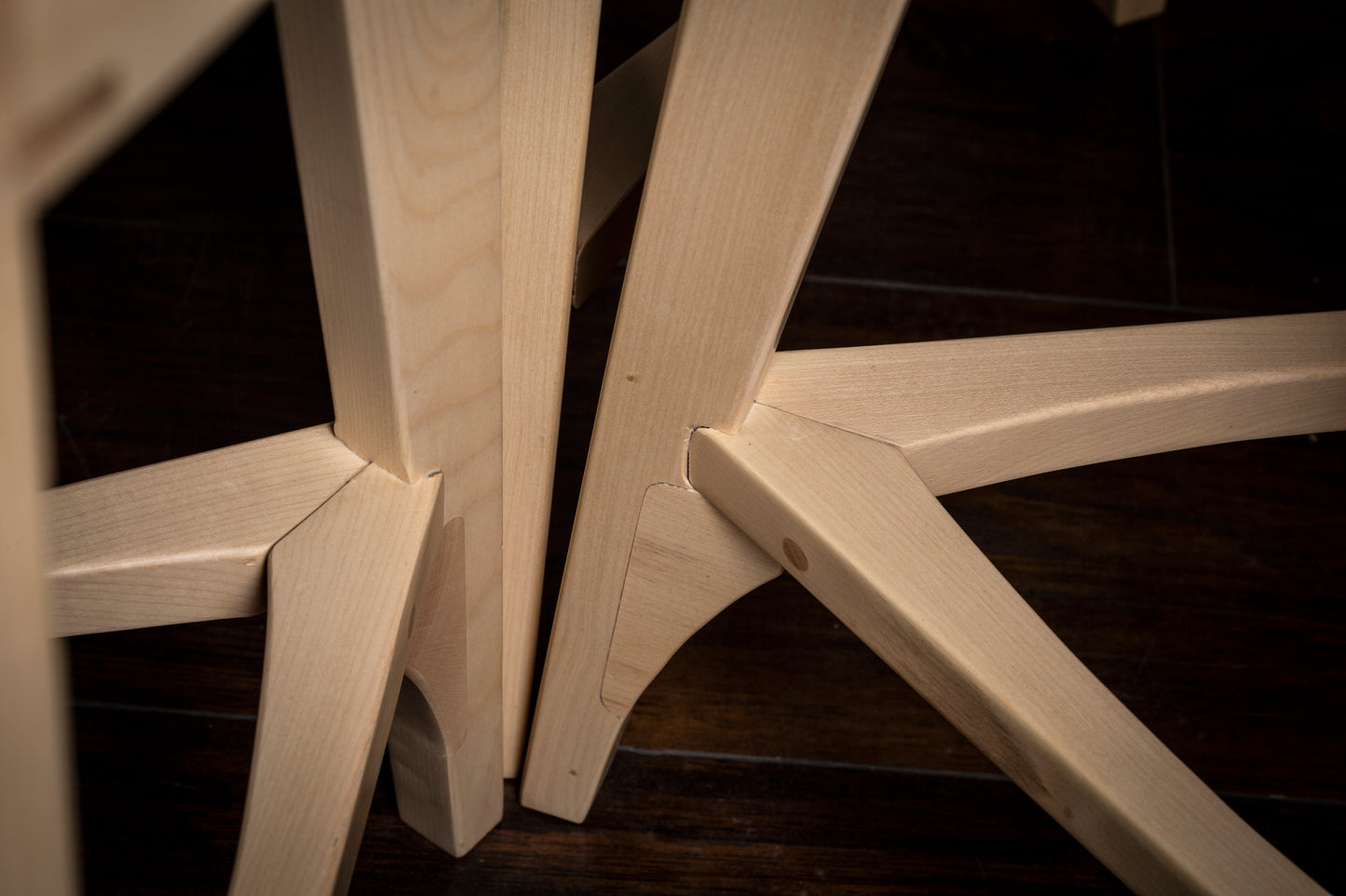 Ash Wood Bar Stool