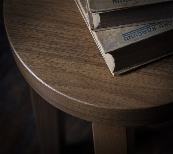 Solid Walnut nightstand – Side Table, Bedside Stool, Nightstand, Handmade Minimalist Accent Furniture, Wood Stool, Natural Oil Finish