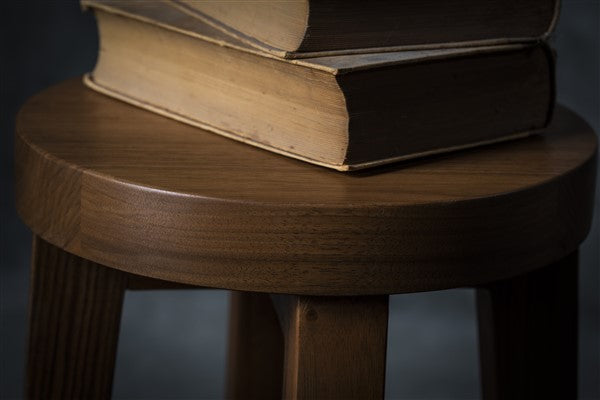 Solid Walnut nightstand – Side Table, Bedside Stool, Nightstand, Handmade Minimalist Accent Furniture, Wood Stool, Natural Oil Finish
