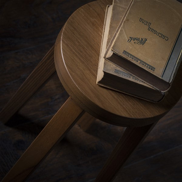 Solid Walnut nightstand – Side Table, Bedside Stool, Nightstand, Handmade Minimalist Accent Furniture, Wood Stool, Natural Oil Finish