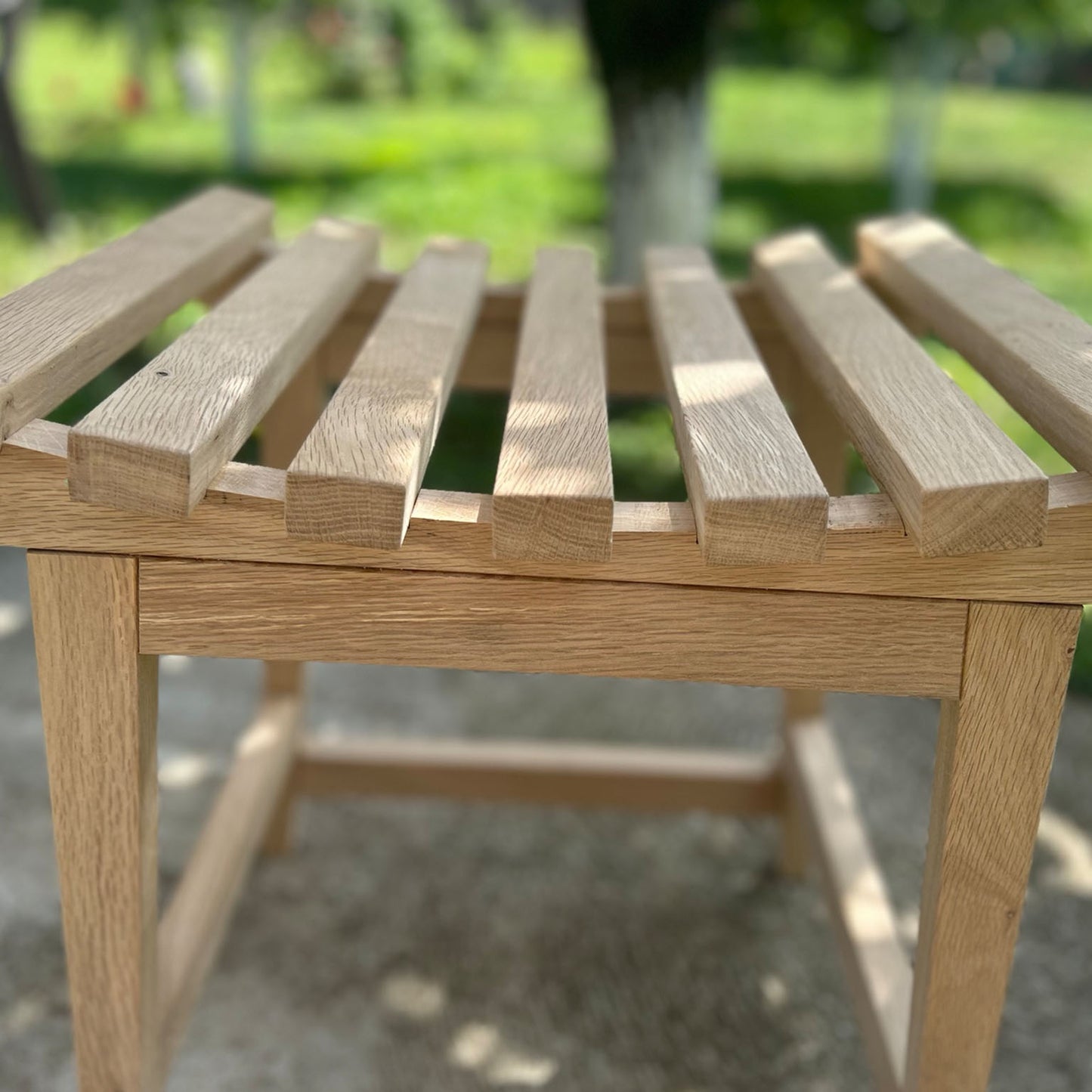 Ottoman garden stool