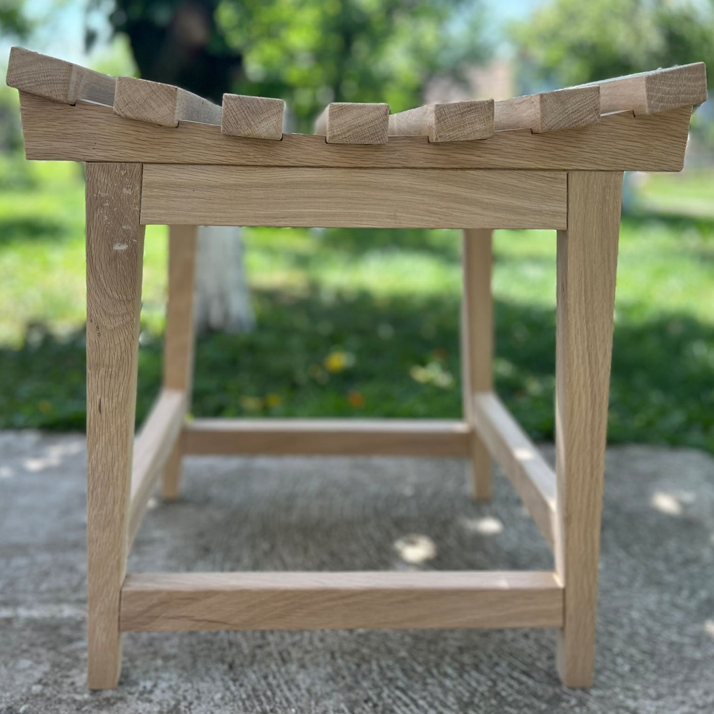 Ottoman garden stool