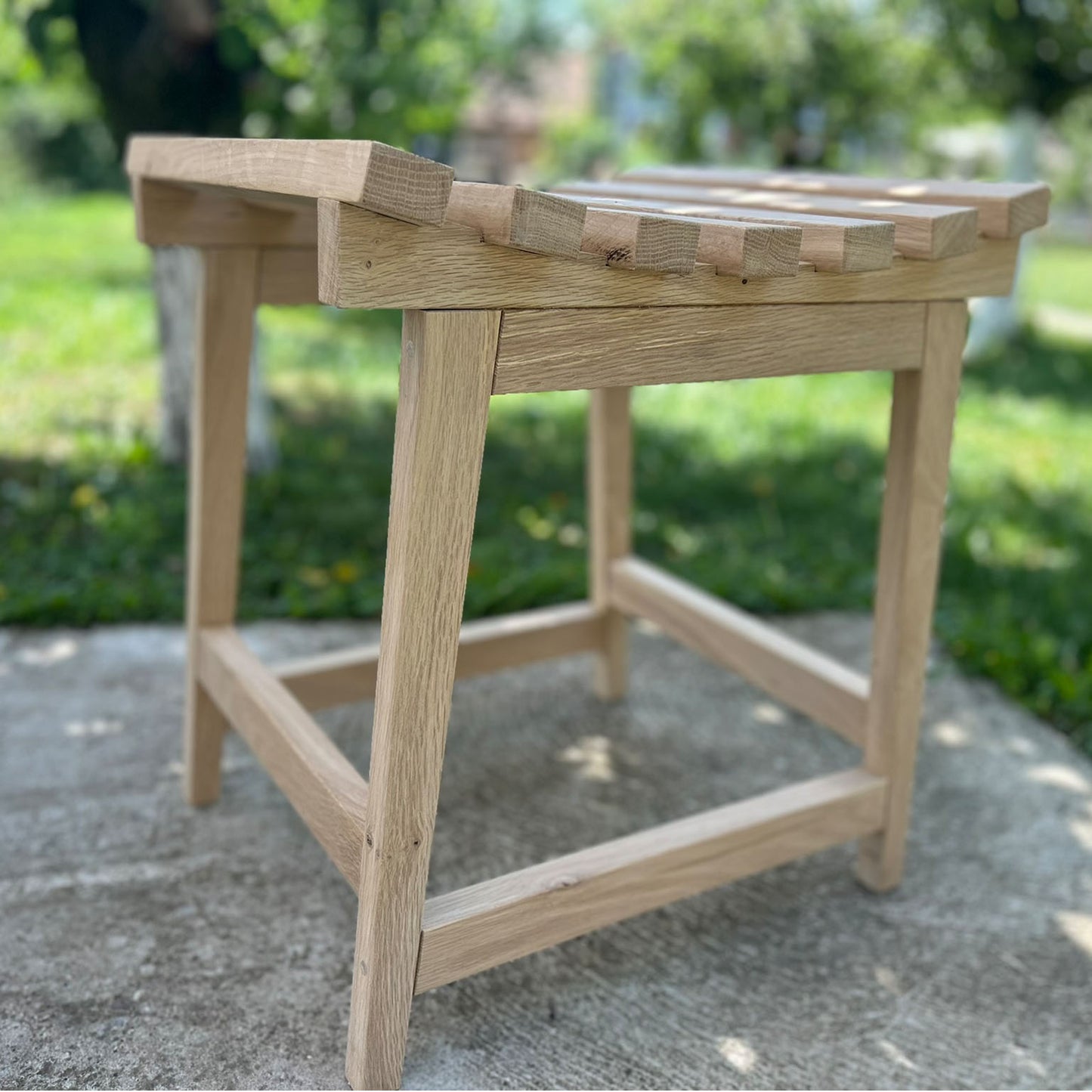 Ottoman garden stool