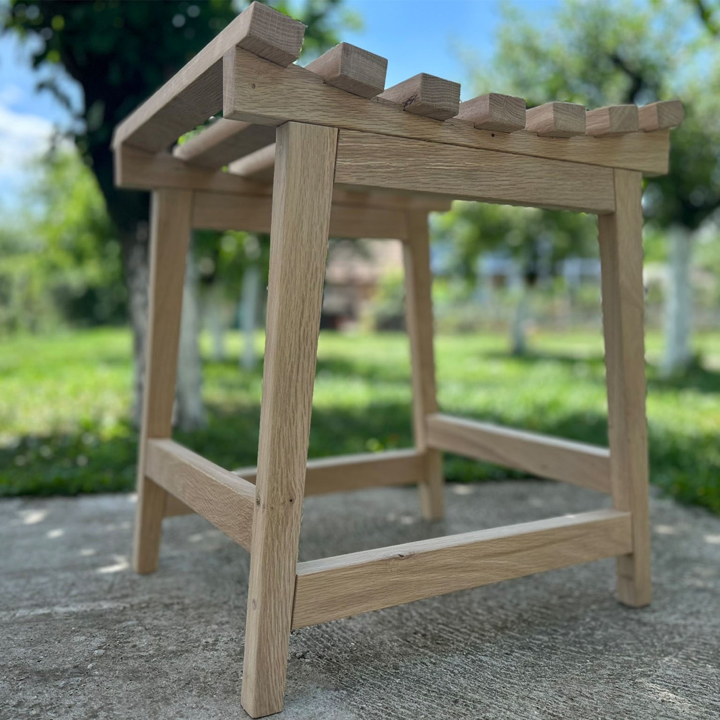 Ottoman garden stool