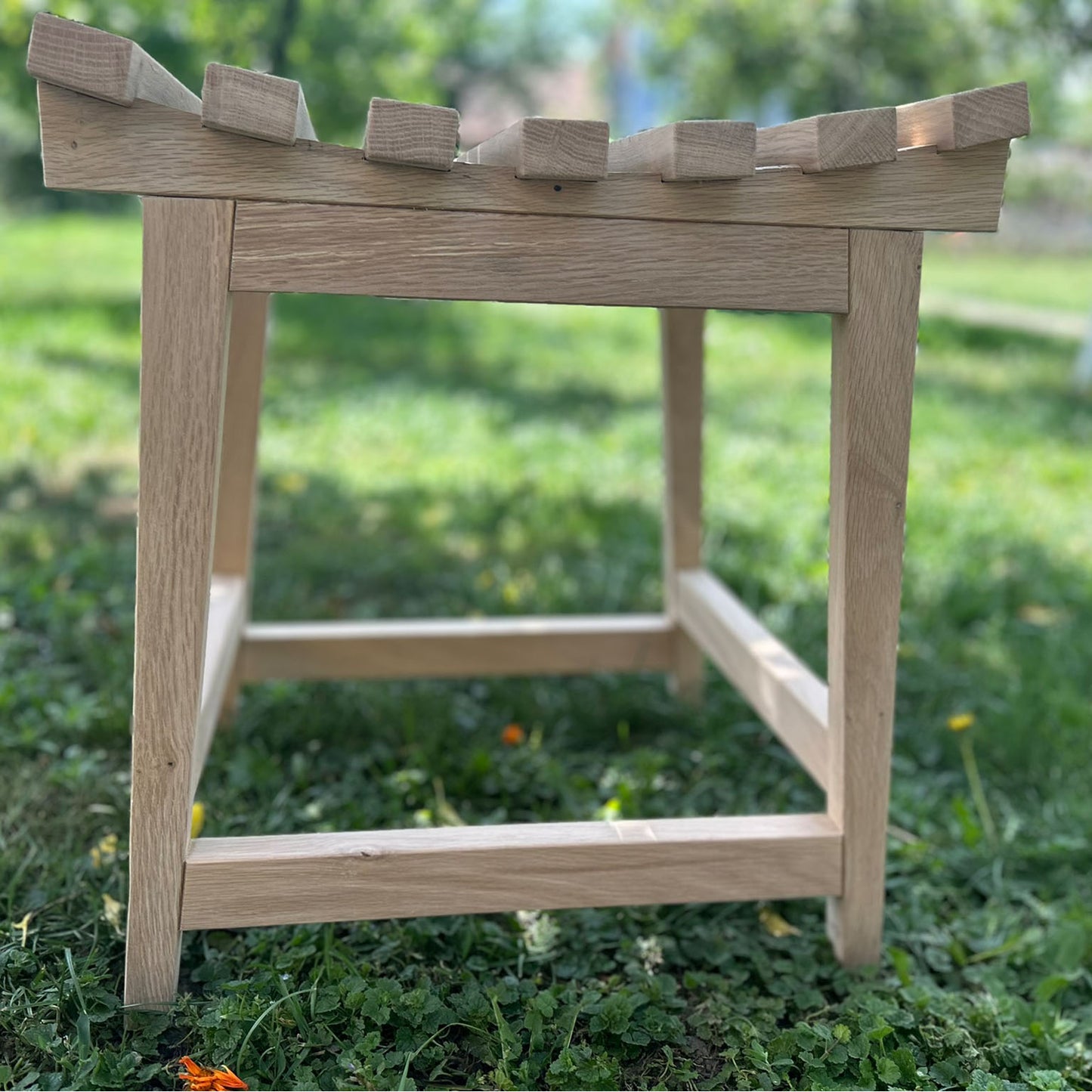 Ottoman garden stool