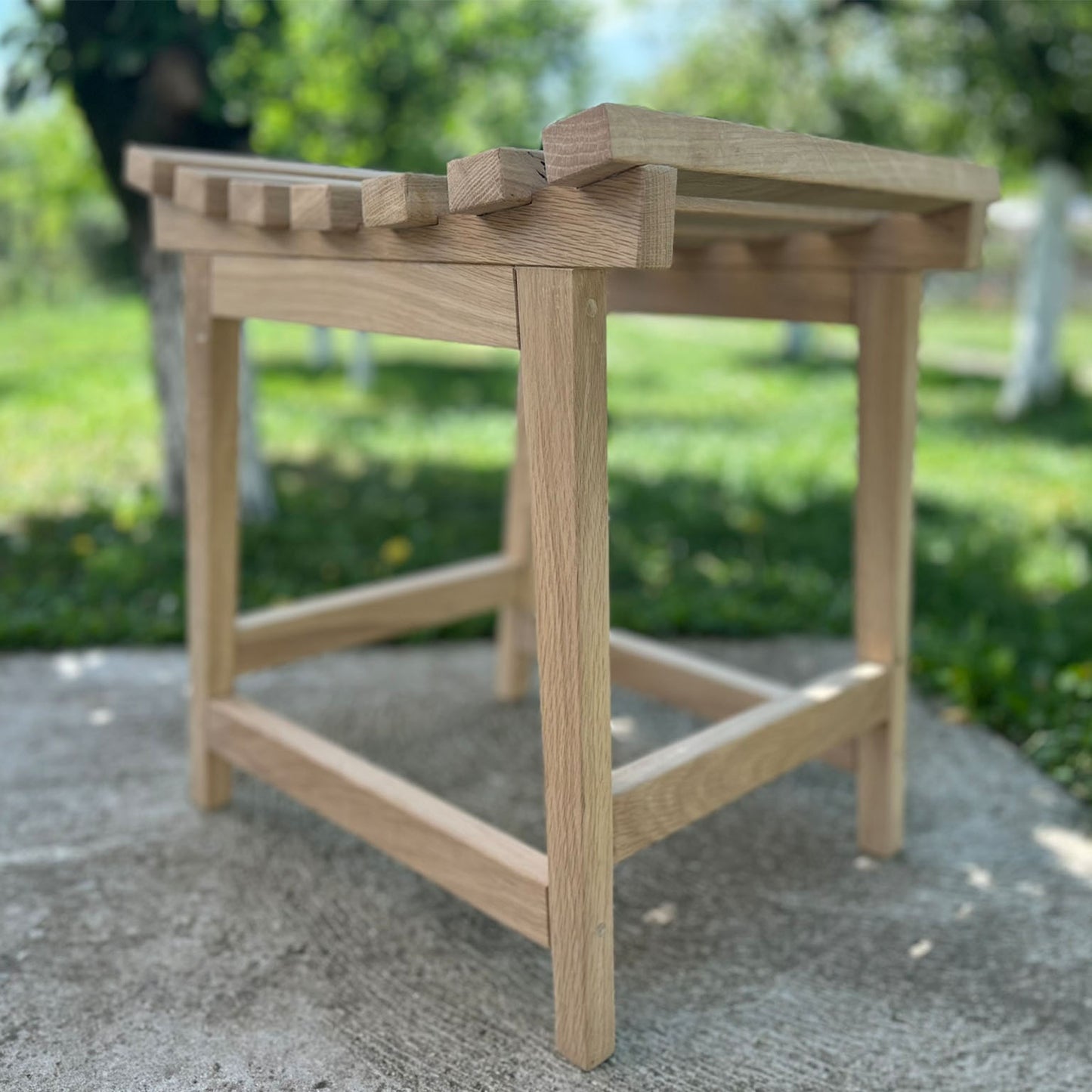 Ottoman garden stool