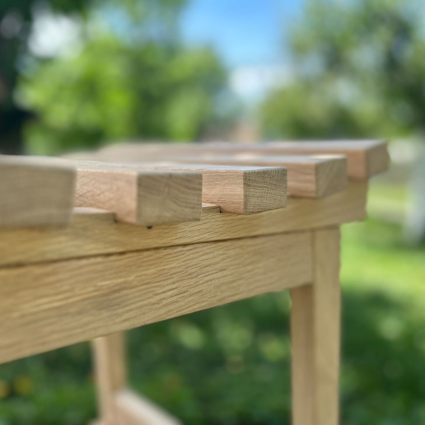 Ottoman garden stool