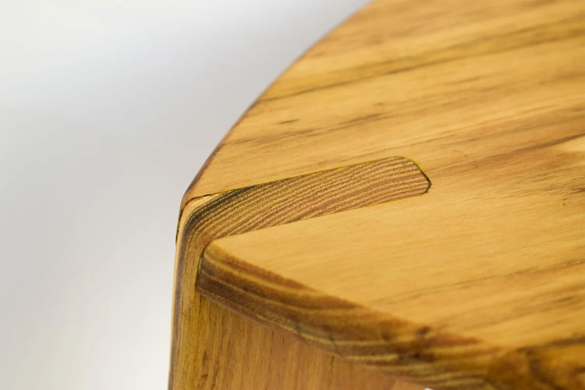 Acacia Three-Legged Small Stool