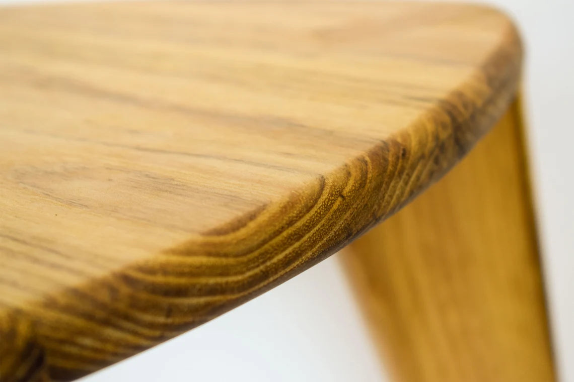 Acacia Three-Legged Small Stool