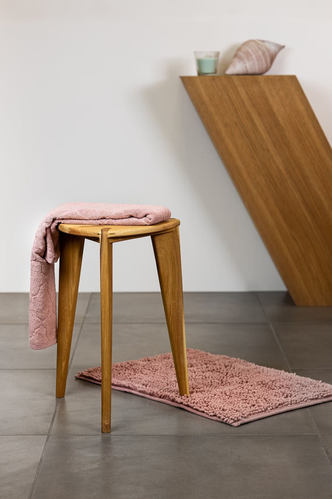Set of Acacia Stools