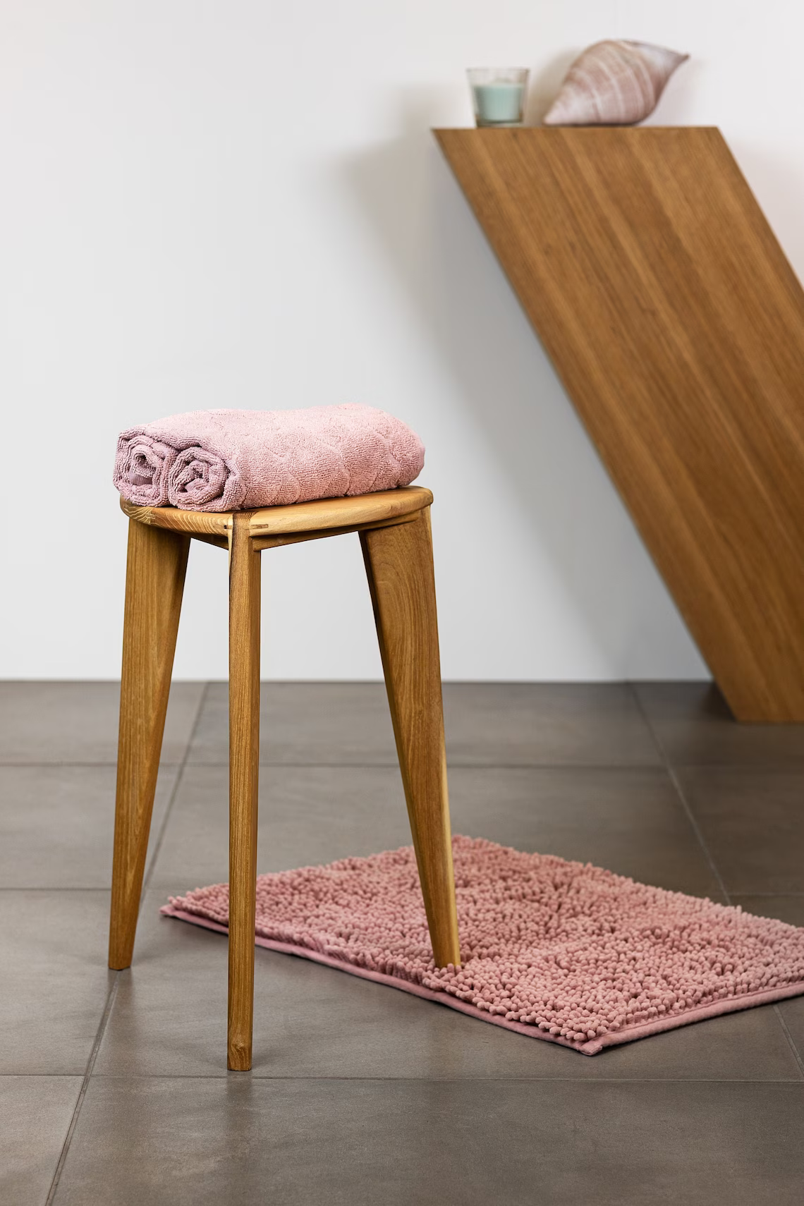 Set of Acacia Stools