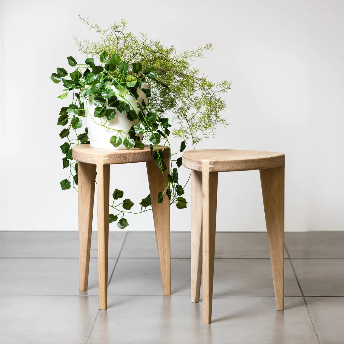 Oak Plant Stand