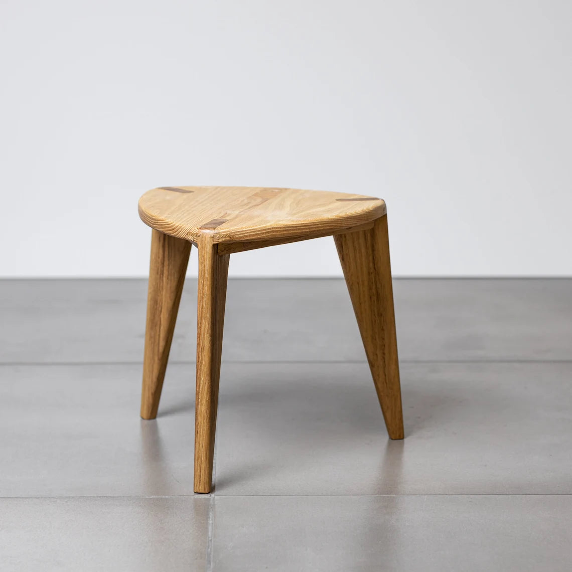 Acacia Three-Legged Small Stool