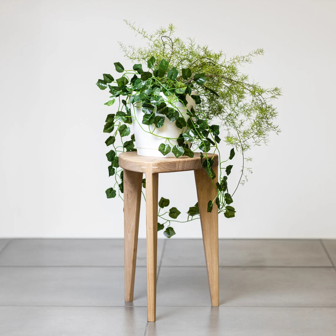 Oak Plant Stand