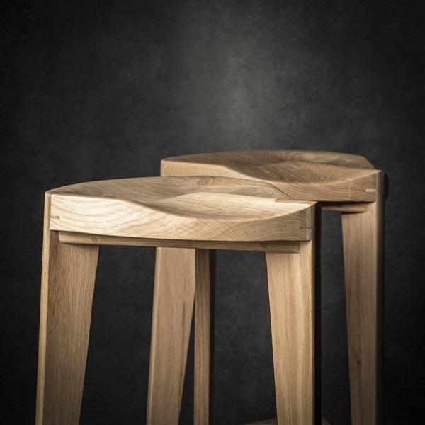 Oak Wood Bar Stool