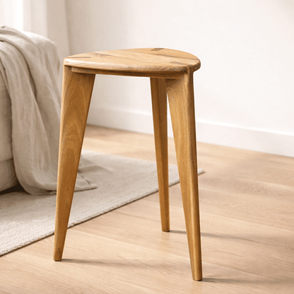 Nise Heimen M45 - Sgabello a tre gambe in acacia
