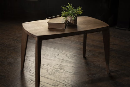 Nora Solid Walnut Coffee Table – Japandi Style Wooden Side Table – Handmade Modern Minimalist Table