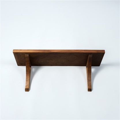 Ana - Solid Wood Wall Shelf – Handmade Minimalist Floating Shelf
