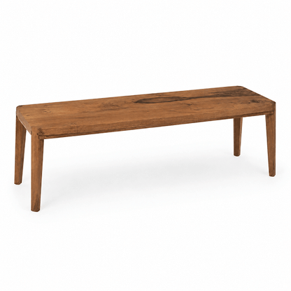 Maryam Solid Walnut Bench