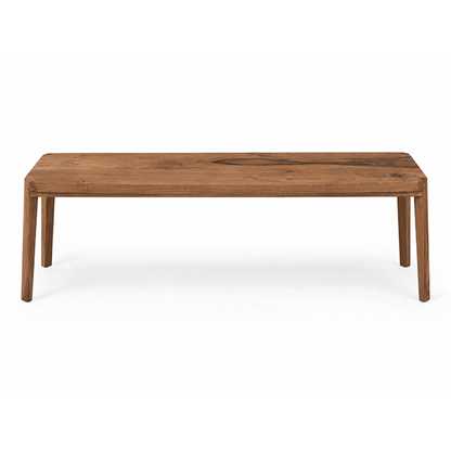 Maryam Solid Walnut Bench