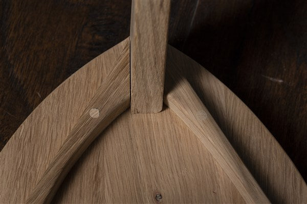 Nara Hira - Set of Oak Three-Legged Stools