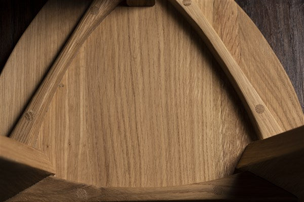 Nara Hira - Set of Oak Three-Legged Stools