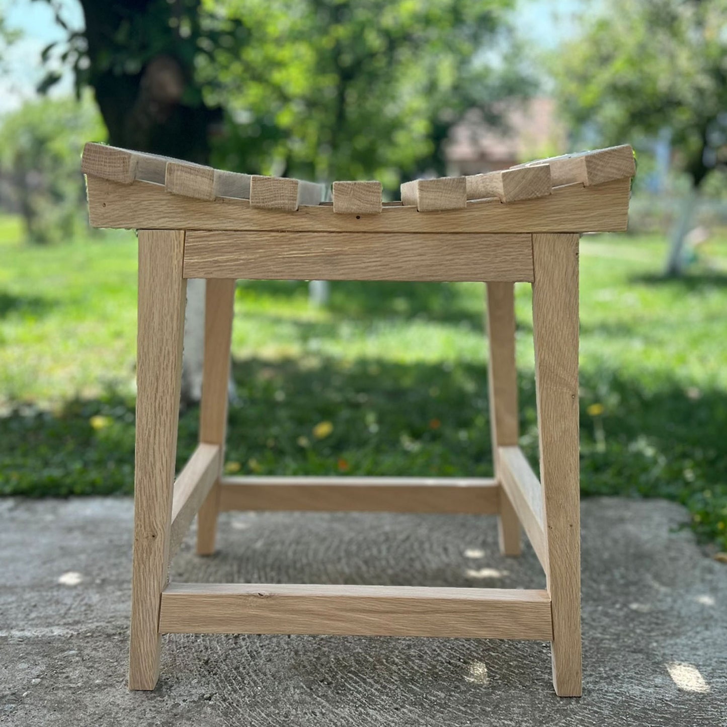 Ottoman garden stool